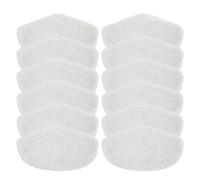 Kit De Trapos Lavables For Aspiradora De Vapor Polti Vaporetto, Paeu0332, Paño De Microfibra, Fácil De Instalar.(12pcs)