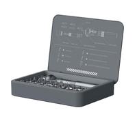 Kit De Trinquete - Juego De Destornilladores Con Rotación De 180 Grados | Herramienta Magnética De 40 Puntas De Precisión | Kit De Reparación Multifuncional Para Electrónica De Coche, Hardware De Orde