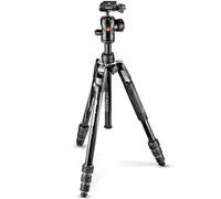 Kit de trípode negro de aluminio Manfrotto MKBFRTA4BK-BH