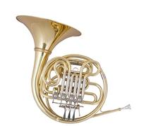 kit de trompa francesa Instrumento De Bocina Única Dividida De Cuatro Teclas B/F Prueba De Rendimiento Para Principiantes De Doble Bocina(Beginner)