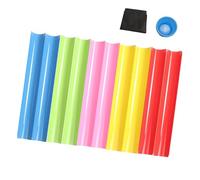 Kit De Tubería De Formación De Equipos: Medio Tubo De PP De 10 Piezas, Pelota De Golf De 1,77 Pulgadas, Juego De Coordinación De Equipos, Ejercicio De Liderazgo | Talleres Corporativos, Deportes