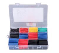 Kit de tubería de retiro de Calor 800 Piezas Tubos de Cable de protección eléctrica con Aislamiento para proyectos electrónicos de Bricolaje y Mantenimiento Diario con Caja de