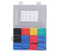 Kit de Tubería de Tubo Termorretráctil de 850 Piezas, Relación 2:1, Aislamiento Industrial, Envoltura de Cable Eléctrico