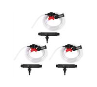 Kit de tubo de agua con interruptor de inyector de fertilizante para dispositivo de riego de jardín 3X 1/2