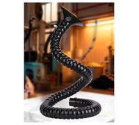 Kit de tubo de extracción de polvo de plástico con manguera, conducto flexible for la extracción de humo/gases, tubo de ventilación de escape de 2 pulgadas de diámetro.(Color2-50mm,110cm/43.3'')