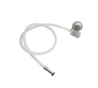 Kit de tubo de inmersión flotante for cerveza de primera calidad, manguera de silicona de acero inoxidable de 80 cm for elaboración casera transparente como el cristal,