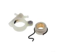 Kit de tubo de manguera de combustible y bomba de aceite para motosierras MS231 MS251 MS231C MS251C, construcción de plástico resistente que garantiza un flujo de combustible óptimo (B)