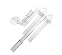 Kit de tubo de salida: filtro externo para pecera de 9,45 pulgadas, juegos de entrada y salia ajustables para acuario, juego de tubos de entrada y salida de ABS | Dispositivo portátil del tamiz del t