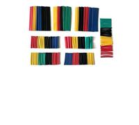 Kit de tubo termorretráctil termorresistente, paquete surtido tubos termorretráctiles, aislamiento for cables, envoltura retráctil(164pcs no box)