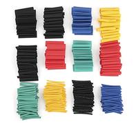 Kit de Tubos termorretráctiles de 530 Piezas para Aislamiento de Cables y protección del Medio Ambiente Fundas retráctiles para proyectos eléctricos Juego de reparación y gestión
