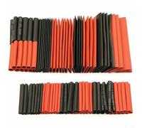 Kit de tubos termorretráctiles de poliolefina de 328 piezas que cumple con las normas ISO9001 para un rendimiento constante (127 piezas (P))