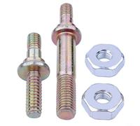 Kit de tuercas de barra para motosierra 029 039 MS290 MS310 MS390, pernos largos y cortos con tuercas de barra, piezas de repuesto de metal para equipos de corte de granja