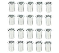 Kit de tuercas de remache M8x10 Herramienta de sujeción de hardware de cabeza plana de aleación de aluminio Diseño preciso y duradero para remachado suave y conexiones seguras en