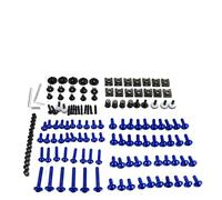 Kit de tuercas de tornillos de carenado para motocicleta, Clips de sujeción para el cuerpo, tornillo para Bandit 1200 1250S 250 600 650 650S para BKING DL1000 DL250 Clip montaje(Blu)