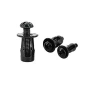 Kit de tuercas remache Metal en forma pétalo, tuerca M4 M5 M6 M8, tornillo expansión hexagonal, Panel placa matrícula, abrazadera bloqueo, remachadora(Black,M8x21(24Pcs))