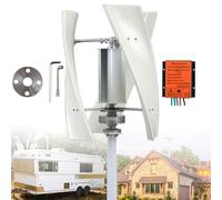 Kit De Turbina Eólica De 3 Palas: Velocidad De Arranque De 3 M/S, Generador De Molino De Viento De 2/5/9 Kw (-40 °c ~ +80 °c), Controlador De Carga Mppt, Para Hogares,48v-2000w