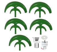 Kit de turbina eólica de 800 W, turbina eólica de doble capa tipo linterna verde, utilizada para cargar barcos, terrazas, cabañas(48V)