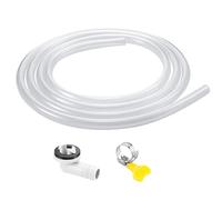 Kit de tuyau de vidange pour climatiseur portable - Tuyau de remplacement étanche avec connecteur et collier de serrage | Tuyau flexible de sortie d'eau pour climatiseurs portables, tube de drenaje
