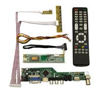Kit de TV, Compatible con LTN156AT01-A01 LTN156AT01-H01 LTN156AT01-D01 D02 TV+HDMI+VG AV+USB LCD Controlador de Placa Controladora de Pantalla LED(LTN156AT01-D02)