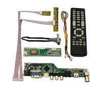 Kit De TV For B154EW02 V1/V2/V3/V6/V7 TV + HDMI + VGA + AV + USB LCD Controlador De Placa Controladora De Pantalla LED, Piezas De Repuesto(B154EW02 V6)