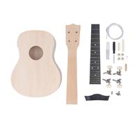 Kit de Ukelele DIY de 24 Pulgadas, Diapasón de Caoba Pintado a Mano, Ukelele de Concierto para Niños