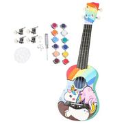 Kit de ukelele para principiantes, kit de ukelele de madera para principiantes, kit de paquete para principiantes para adultos, herramientas de instalación, instrumento hawaiano con diapasón de tilo,