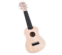 Kit de ukelele soprano de 21 pulgadas para hacer tú mismo, set de 4 cuerdas, ukelele para niños, para niños, adultos, principiantes, aficionados, fabricado con madera de tilo natural, ukulele