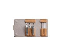 Kit De Uñas Clippers De Uñas Portátil Cuidado Personal Uso Del Hogar Incorporado En Archivo De Uñas De 5 Piezas Azul Gris Cortaúñas Para Pies(Gray)