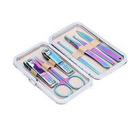 Kit de Uñas de Dedo, 7pcs de Acero Inoxidable Set Manicure Kit Manicure Timmers Set Manicure Pedicure Hool