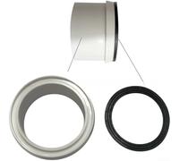 Kit de unión de celdas de sal de 2 pulgadas de repuesto para Hayward para glx T-3 Aquarite con juntas tóricas de nitrilo sin fugas, montaje de montaje de PVC para piscina, spa, piezas de reparación