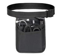 Kit de utilidad de cinturón médico para enfermeras, bolsa organizadora de cinturón de herramientas de enfermería de múltiples compartimentos con compartimentos múltiples para enfermeras