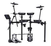 Roland Kit de V-Drums electrónico TD-07DMK - Mítico parche de malla de doble capa con expresión y ejecución superiores - con Bluetooth - USB para grabar audio y datos MIDI