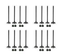 Kit de válvula de admisión y escape for motor de motocicleta, vástago y sello de aceite for CB400SF, NC31, NC36, CBR23, NC23, CBR29 y NC29.(8 pairs)
