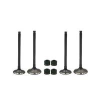 Kit de válvula de admisión y escape for motor de motocicleta, vástago y sello de aceite for XR230, CRF150F, CRF230F, SL230, FTR223(2 pairs)