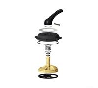 Kit de válvula de control de bomba de filtro de arena para piscina Intex 26645EG SX2100, mango completo y juego de repuesto de núcleo con anillo de sellado, construcción de plástico resistente a la