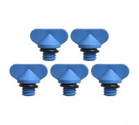 Kit de válvula de drenaje de bloque de motor, 5 unidades, motor de barco de nailon con juntas tóricas para motores Mercruiser Sterndrive reemplaza 22-806608A1 22-806608A02 piezas de invierno
