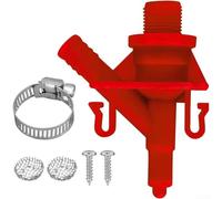 Kit de válvula de inodoro RV 385311641 con sellos resistentes a fugas y accesorios de instalación adecuado para varios sistemas de inodoro de caravana
