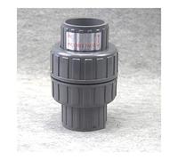 Kit de válvula de retención de PVC de alto caudal (32-63 mm de diámetro interior): válvula unidireccional duradera for riego de jardines y bombas de estanques.(Inner Dia.40mm)