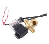 Kit de válvula de retención de solenoide resistente para herramientas neumáticas, funcionamiento silencioso, diseño sin aceite, cuerpo de aluminio fundido, control eficiente del flujo de aire, color