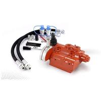 Kit de Válvula Remota Hidráulica Trasera para Massey Ferguson MF 35 50 65 135 150 - 1 x DW - Naranja