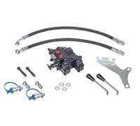 Kit de Válvula Remota Hidráulica Trasera para Massey Ferguson Tractor MF 35 50 65 135 150 - 1 x DW - Negro