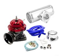 Kit de válvula turbo de soplado, tubo de brida de 25 pulgadas para modificación de automóvil, mejora la respuesta del acelerador y reduce el retraso turbo, construcción de alta calidad para vehículos