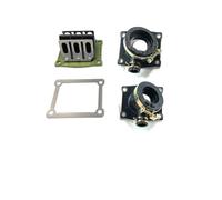 Kit de válvulas de láminas for colector de admisión de Motocicleta, Compatible con Motores de 2 Tiempos Ya DT230, Lonc, MT250, HJ250H, KT250, KEWS GR(Reed Valve Gasket)