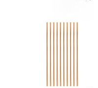 Kit de varilla de soldadura de 1 mm a 3,2 mm de diámetro, 500 mm de largo, electrodos de cobre fósforo para soldadura y reparación de tuberías de cobre AC (10 piezas de 1,0 mm-10 piezas)