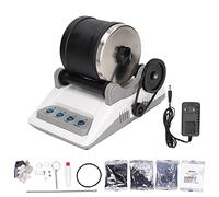 Kit de Vaso de Roca de Barril, Pulidor de Roca Profesional Duradero a Prueba de Fugas para Niños, Juguete Eléctrico de Bricolaje, Kit Completo de Caída de Roca, Juguete de