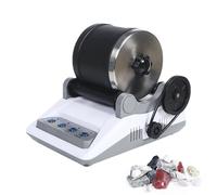 Kit de vaso de roca, pulidor de piedra para bricolaje, molinillo eléctrico de gemas con temporizador, pulidor desmontable, regalo para niños y adultos