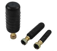 Kit de vejiga de drenaje de 3 piezas para tuberías de 1 a 6 pulgadas de diámetro | Desatascador de tubos de goma con presión de agua para líneas principales de alcantarillado, fregaderos de baño