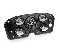 Kit de velocímetro 5 en 1 de 12 V, medidor de Temperatura del Agua, medidor de voltios, Panel de Instrumentos Completo, Universal/Largo.