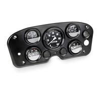 Kit De Velocímetro 5 En 1, Medidor De Temperatura del Agua, Medidor De Voltios, Panel De Instrumentos Completo/medidor Largo, Panel De Instrumentos