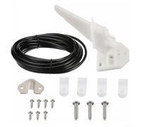 Kit de velocímetro de barco marino de hasta 80 mph con tubo de 20 pies para Faria para juego de medidores de velocidad de medallón